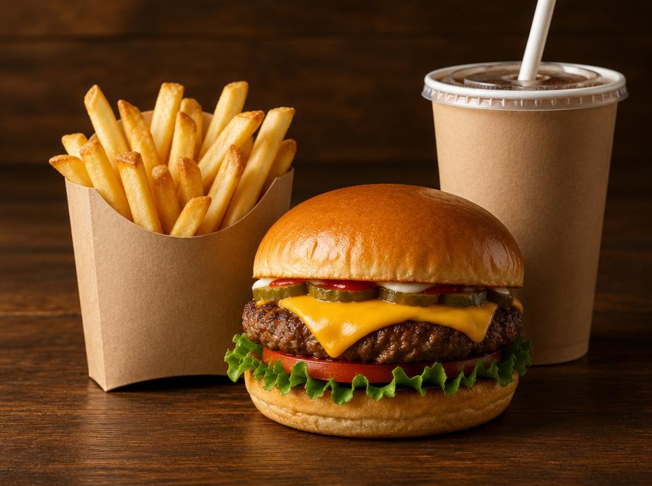 Beef Burger Combo