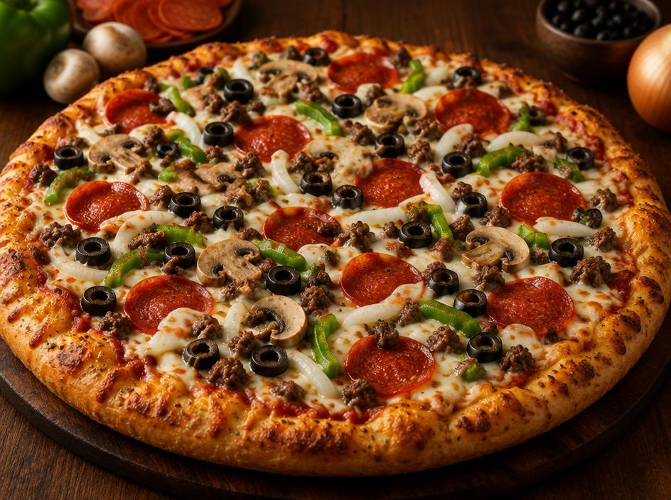 House Special pizza