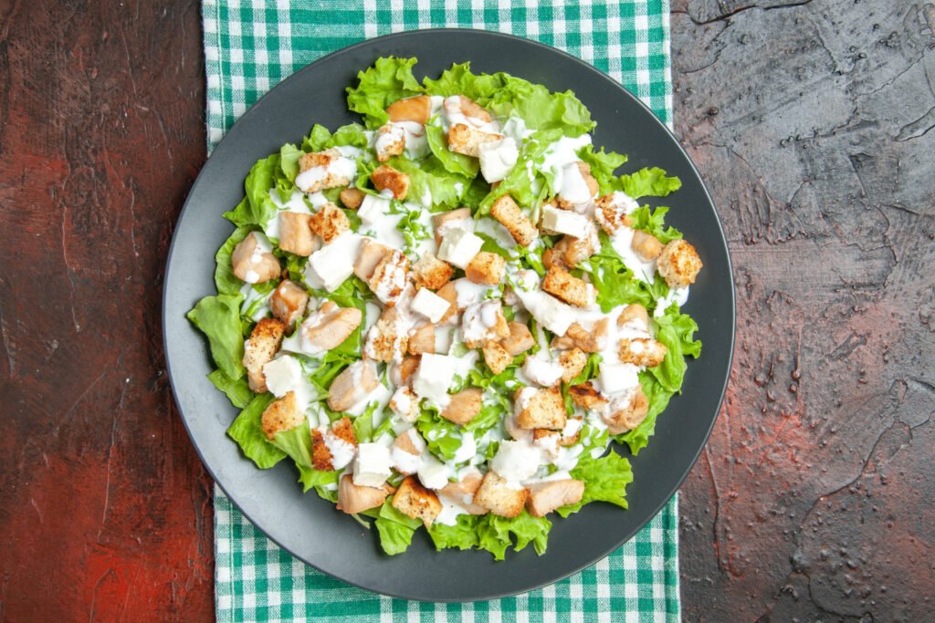 Chicken Caesar salad