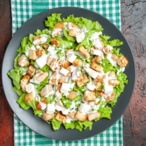 Chicken Caesar salad
