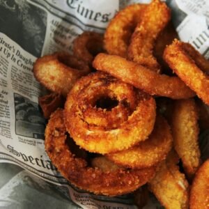 Onion Rings Crispy Restaurant Style