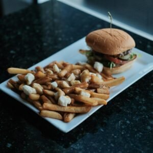 Poutine Restaurant Plate Style