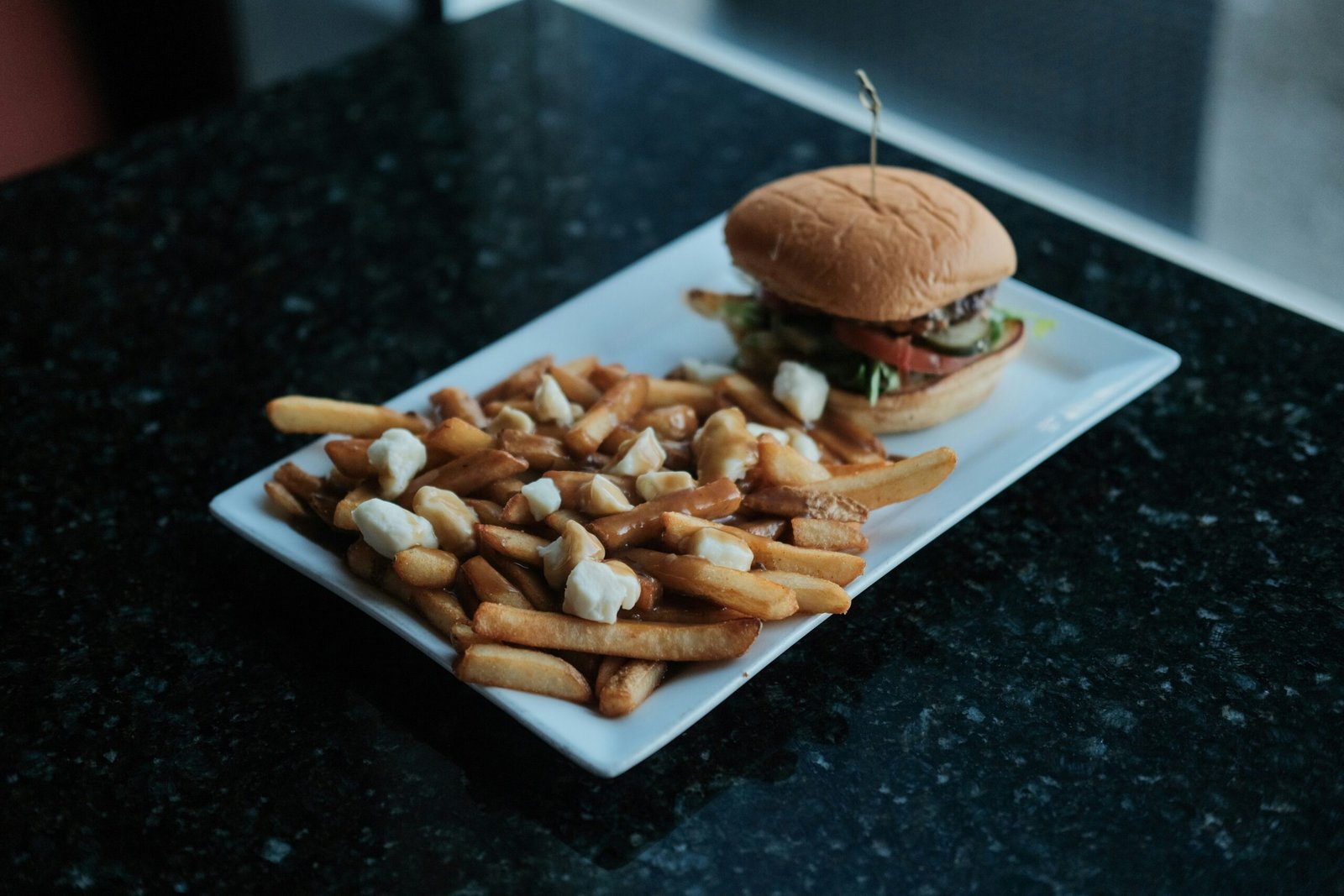 Poutine Restaurant Plate Style